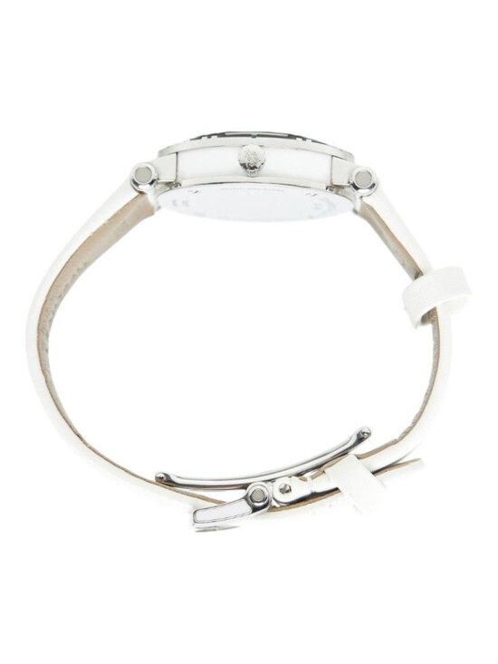Tiffany & Co. Atlas Heart Watch .. Quartz White Dial  Tiffany & Co Atlas Heart Watch White Silver Stainless Steel Leather Nylon